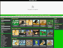 Tablet Screenshot of boys-games.org